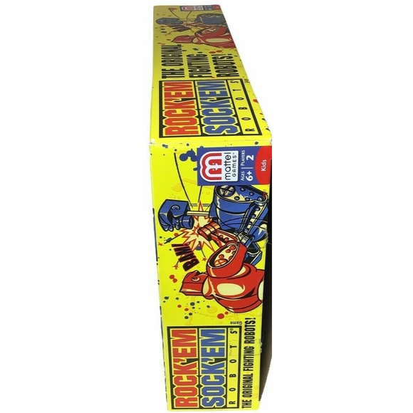 Rockem Sockem Fighting Robots Toy Boxing Game Vintage Classic Works Great w/ Box - Picture 4 of 10